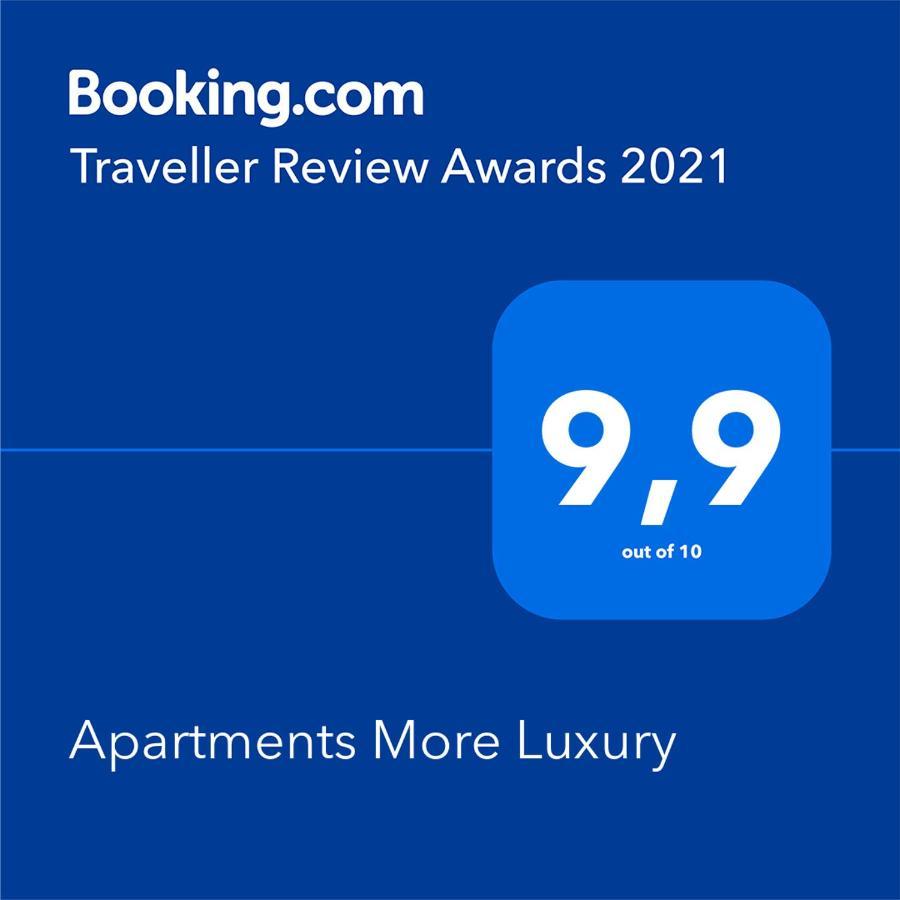 Apartments More Luxury Sobra Εξωτερικό φωτογραφία